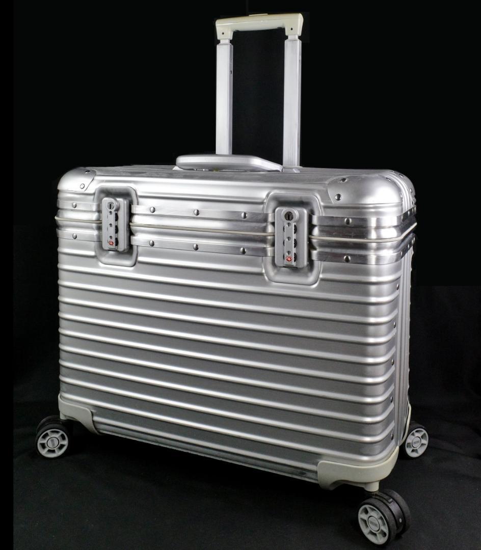 リモワ 932.50『トパーズ』廃盤TSA4輪パイロット・トロリー 34L 美品