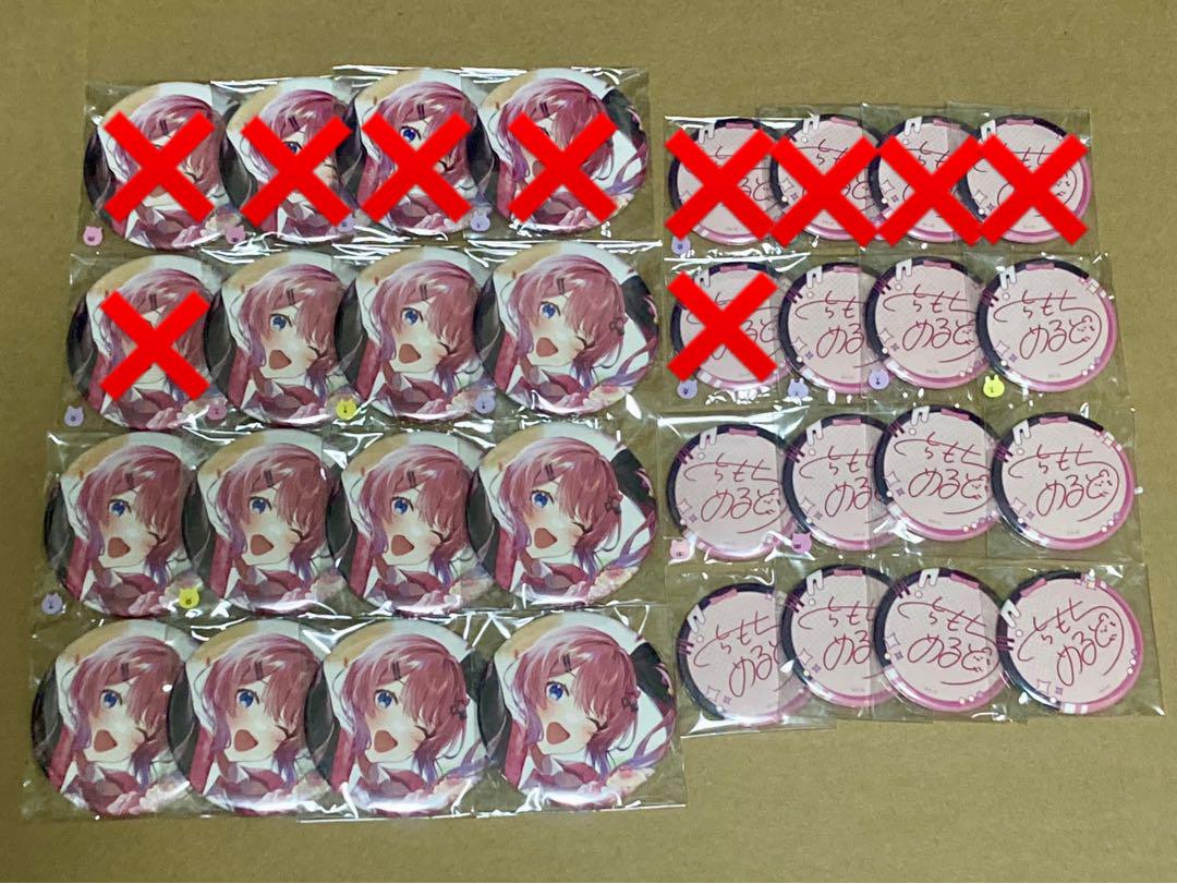 【バラ値下げ】倉持めると 誕生日グッズ2022 缶バッジ