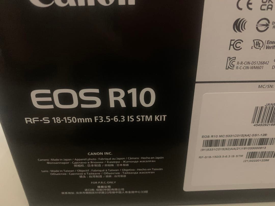 yyyo　Canon カメラ　EOSR10