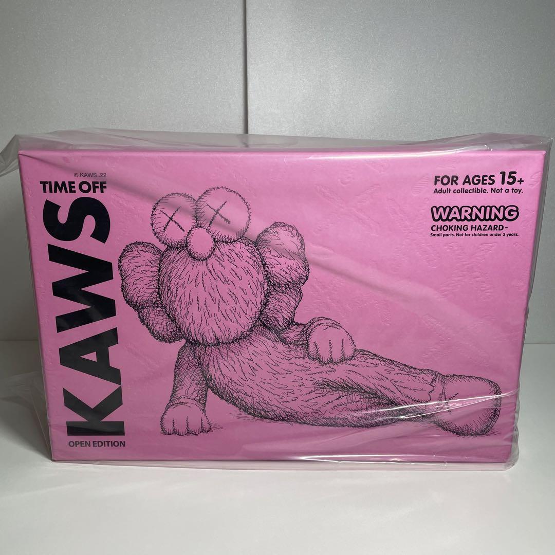 KAWS TIME OFF PINK カウズ タイムオフ ピンク supreme
