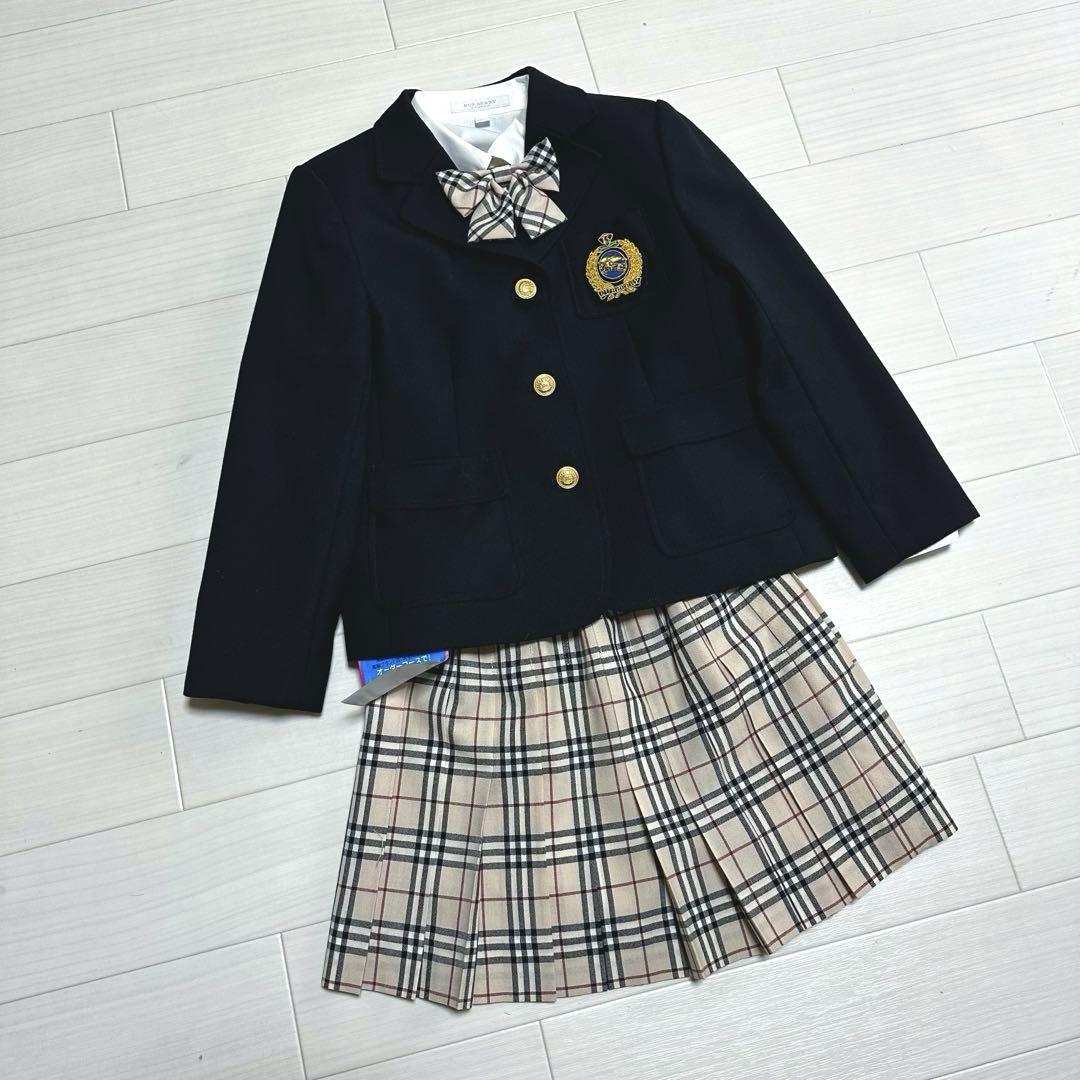 BURBERRY ブレザー 制服 ノバチェック ベージュ 120