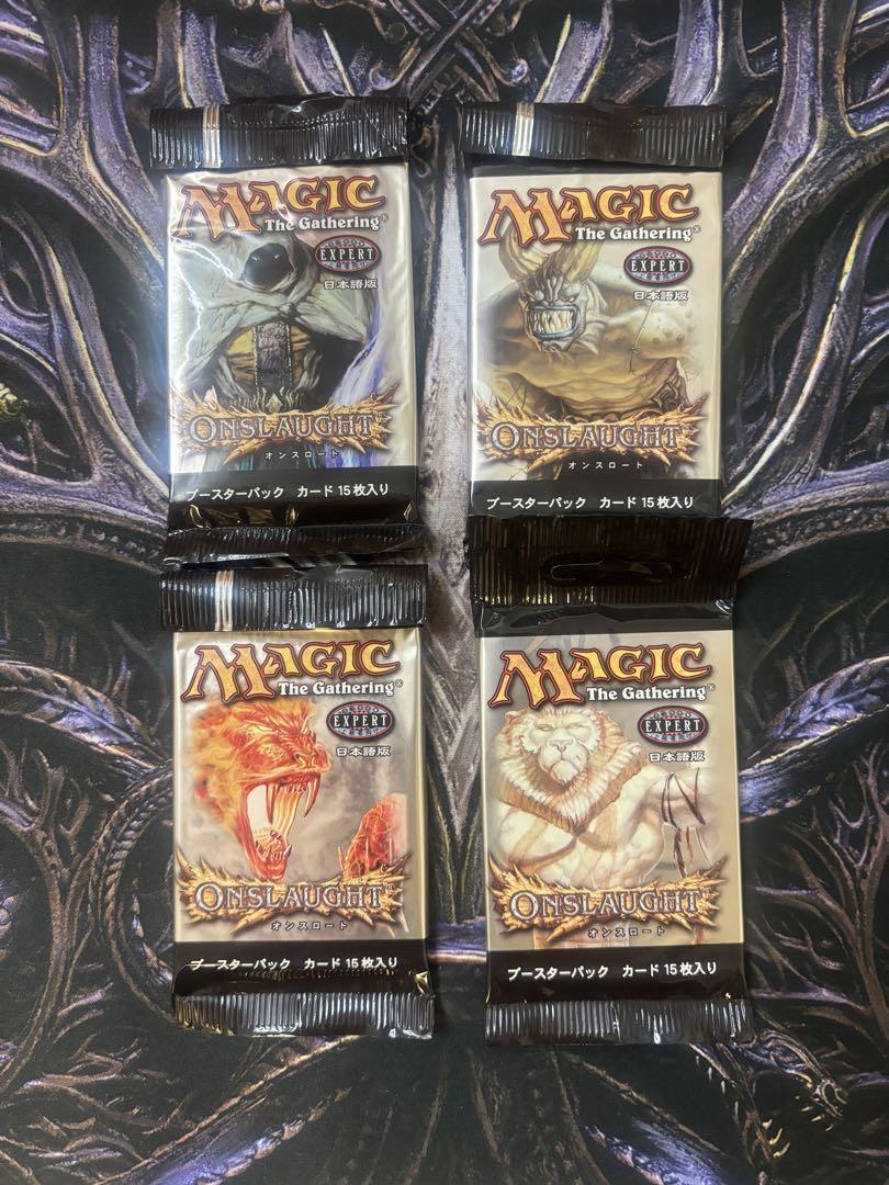 【最安値】MTG　オンスロート　ブースター　日本語版　4パック