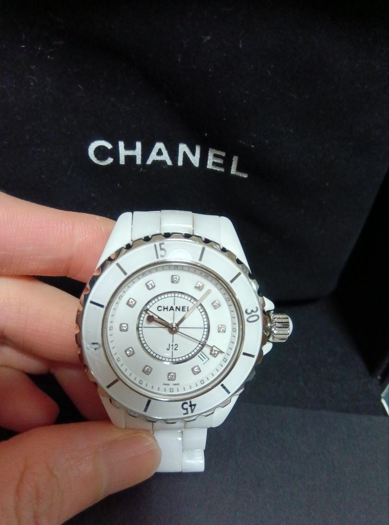 CHANEL　J12　ダイヤ