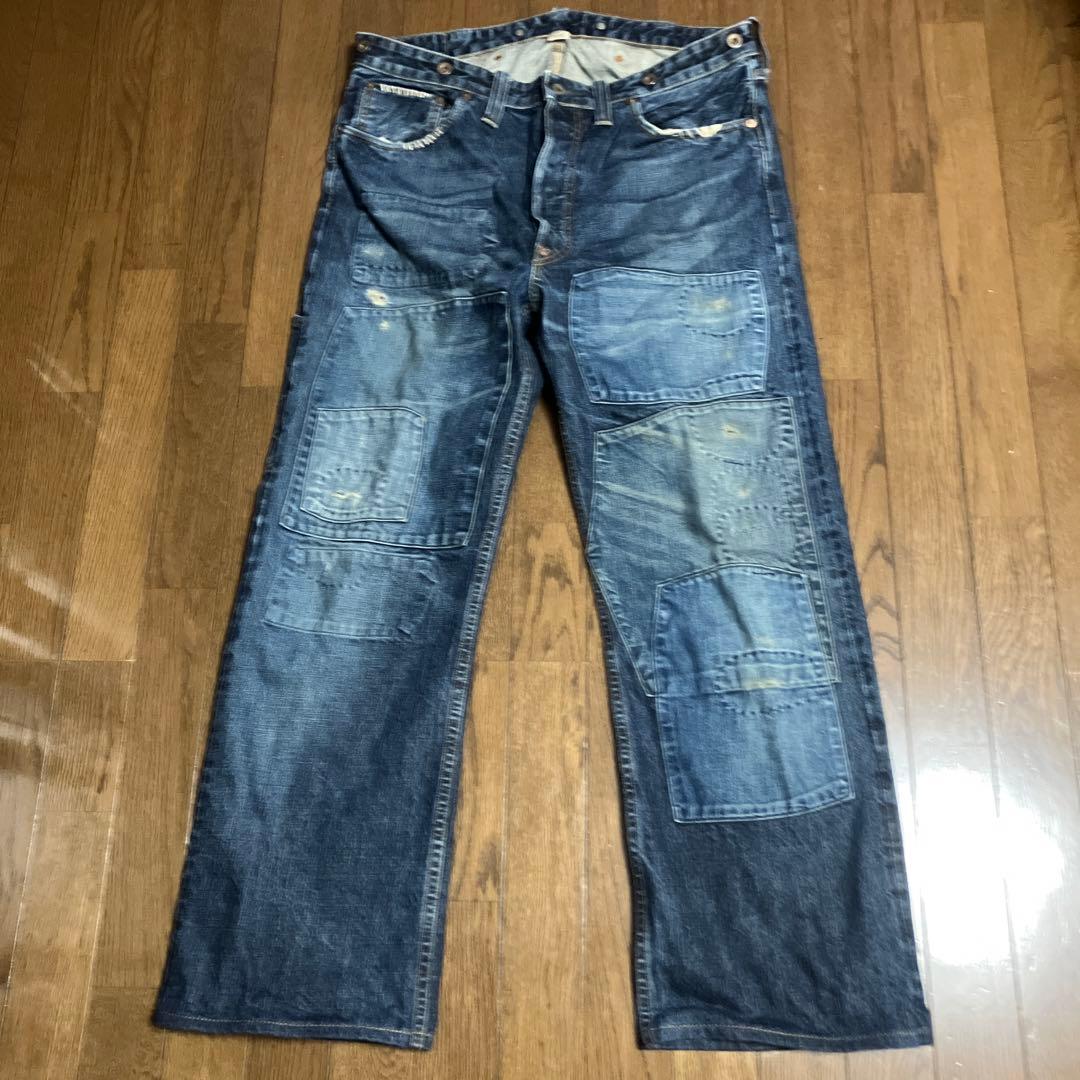 希少　RRL ボルチモア　デニムパンツ　ラルフローレン　バッグバック　w36