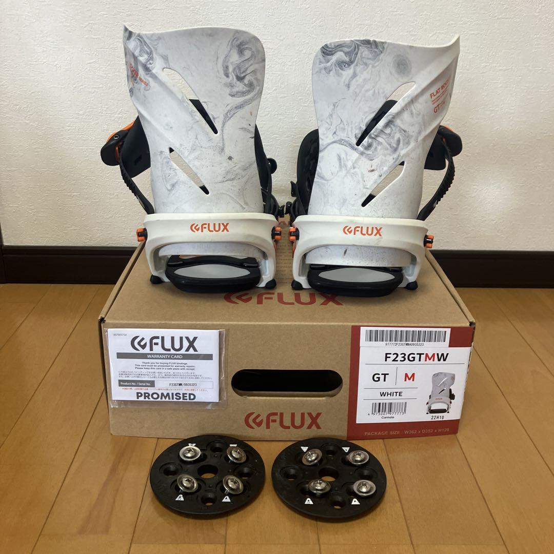 FLUX 22-23 GT Mサイズ　WHITE 綺麗　DSW DS