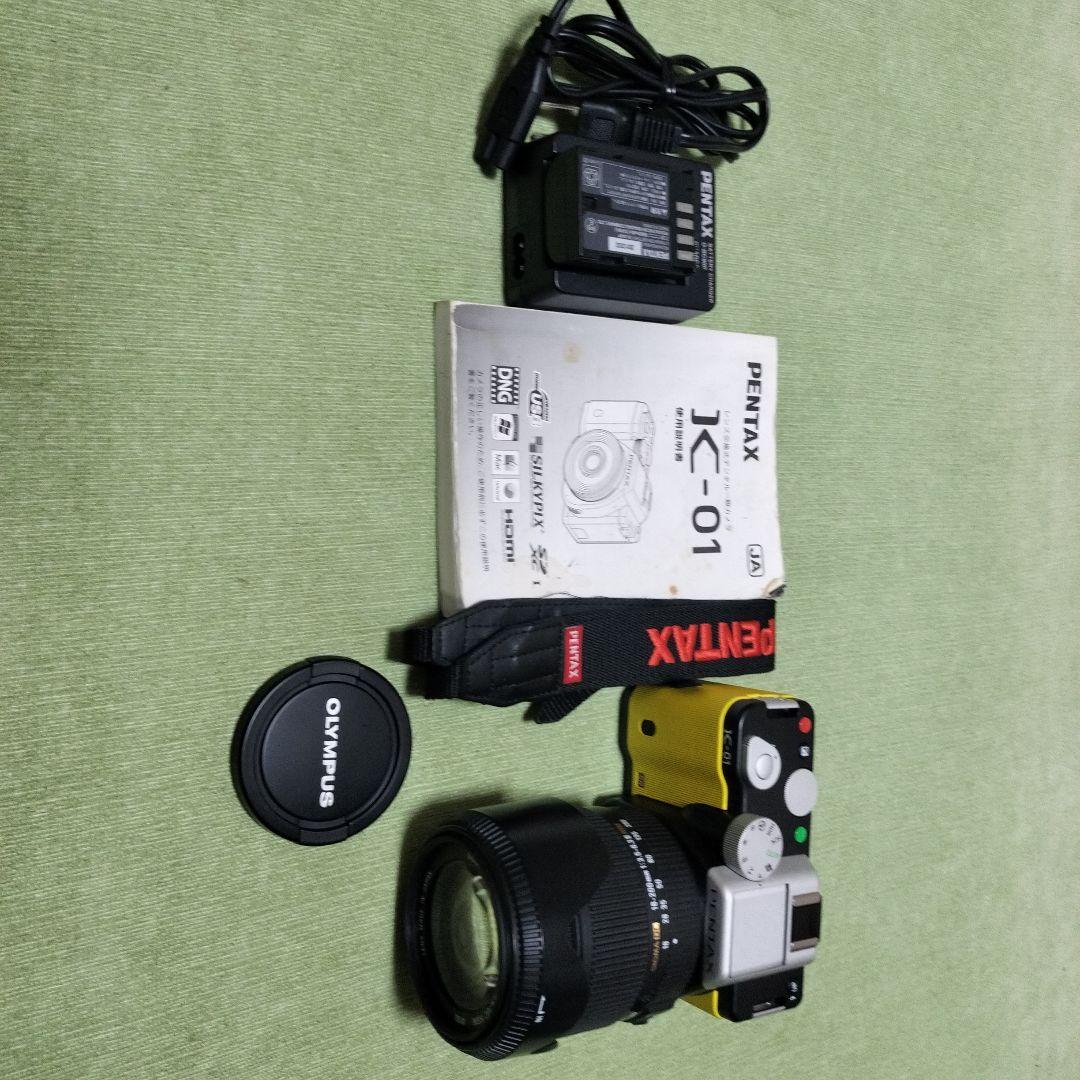 pentax k-01　難有