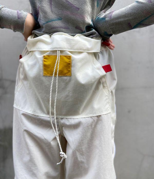 定価¥70,400 FUMIKA_UCHIDA ナイロンオーバーパンツ