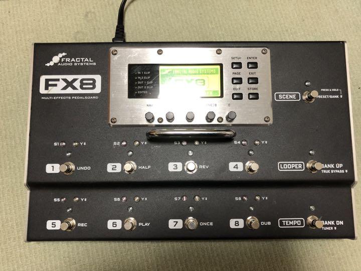 ギター fractal audio fx8