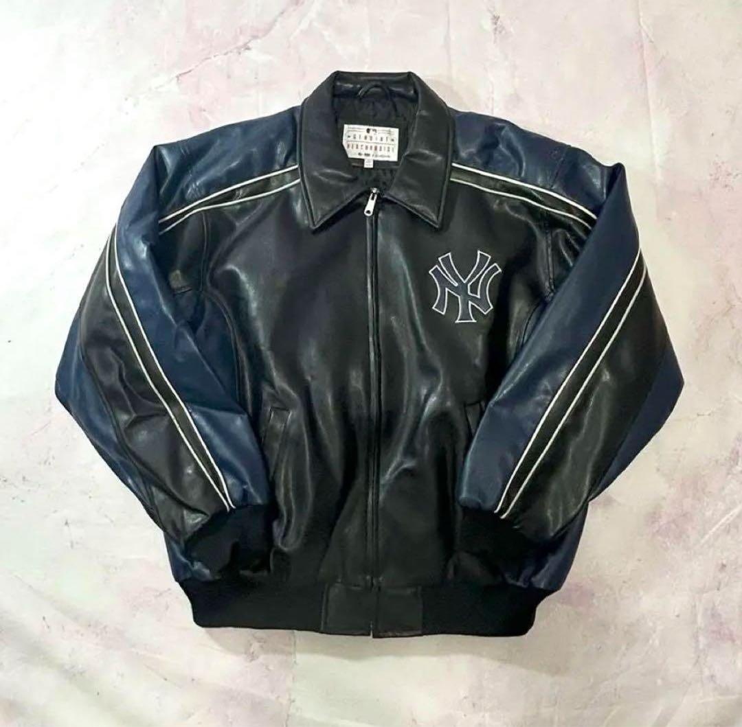 NEW YORK YANKEES レザースタジャン スタジャン