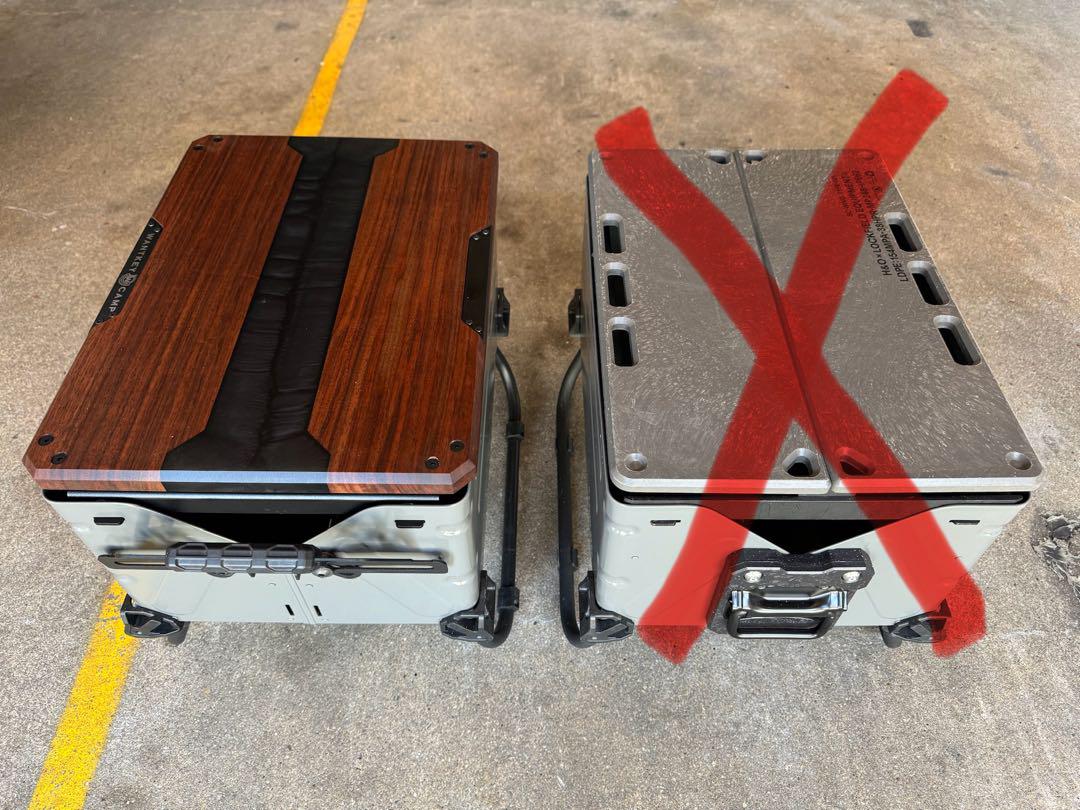 左側のみ シェルコン 25 カスタム boxtop Wantkey Camp