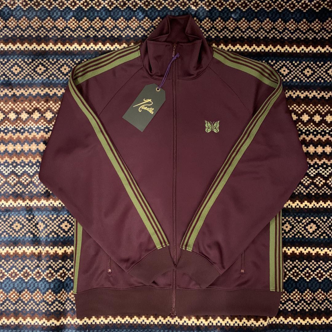 【u-ga】21AW Needles トラックジャケット XL マルーン