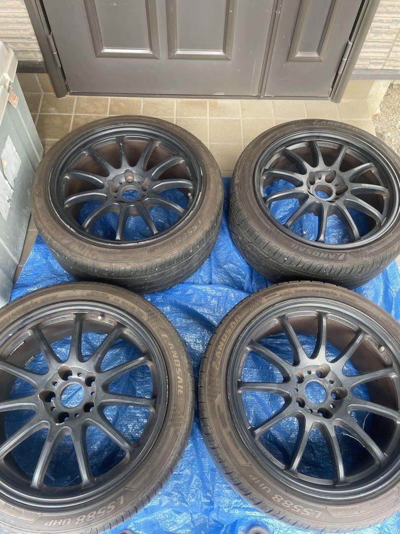 ホイール ワークエモーション 11R マッドブラック18inch