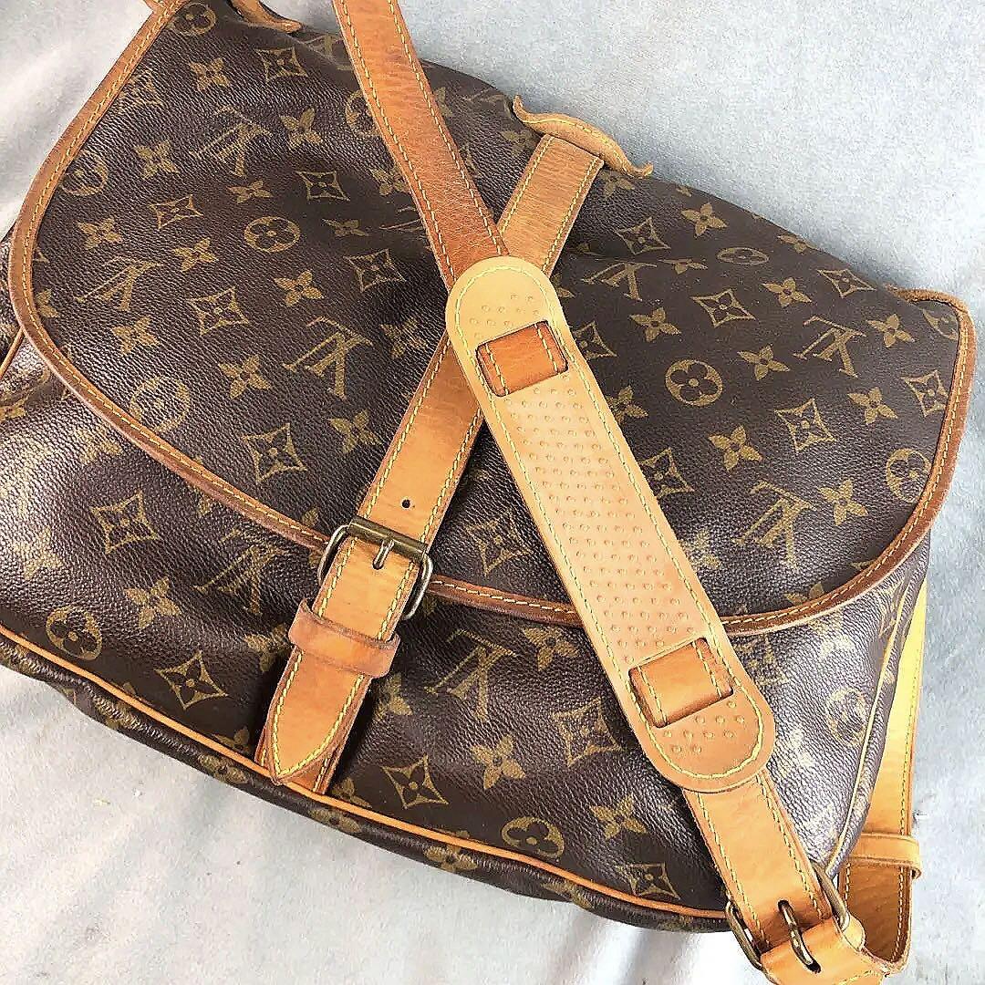 ★ LOUIS VUITTON ソミュール35 モノグラムキャンバス