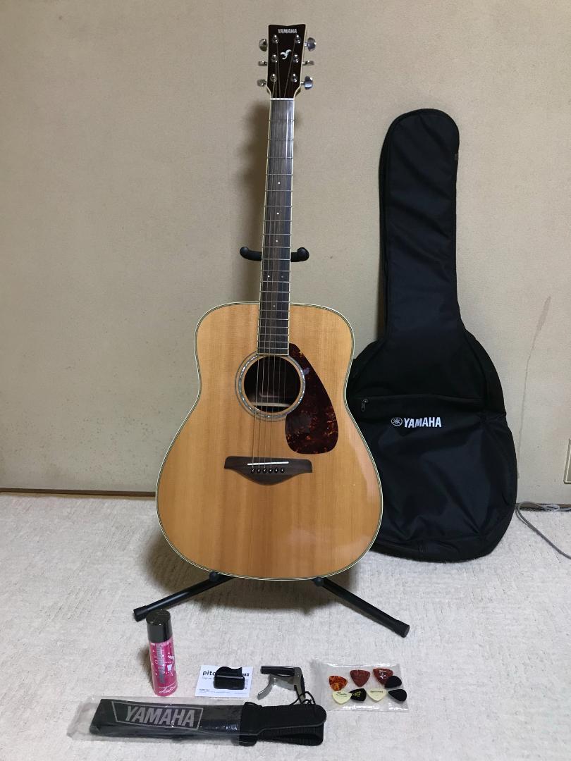 極美品 整備済み ヤマハ FG730S 純正ケース おまけ多数 FG830 FS