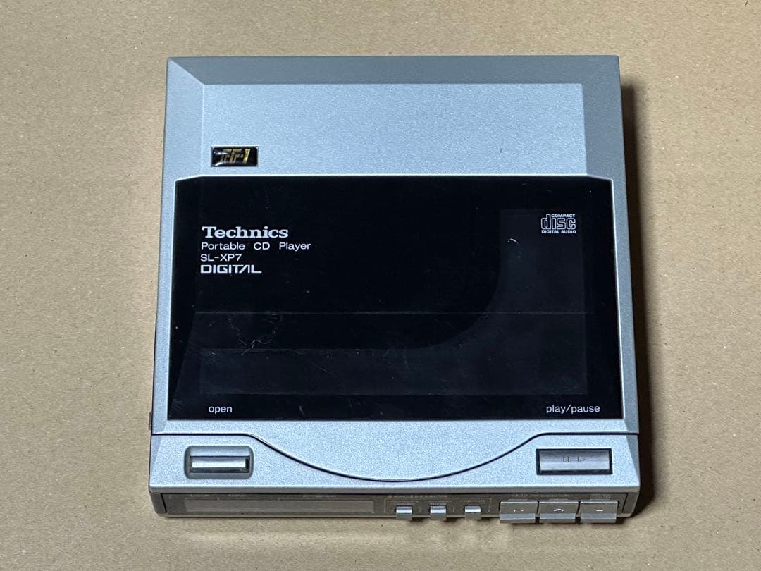 Technics テクニクス SL-XP7 ポータブルCDプレーヤー 難あり