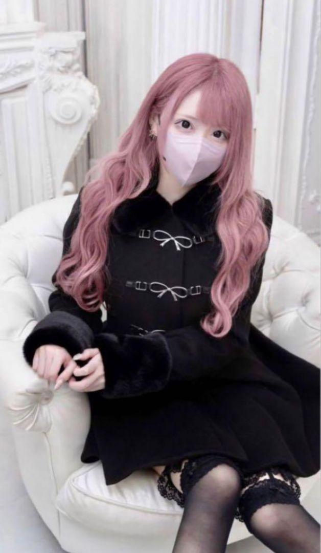 lavish bunny イモちゃん 量産型コート ブラック
