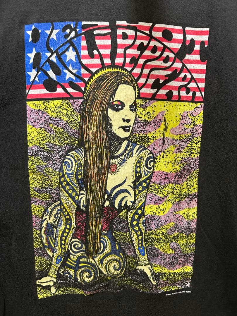 Red Hot Chili Peppers 1992 Kozik Tシャツ XL
