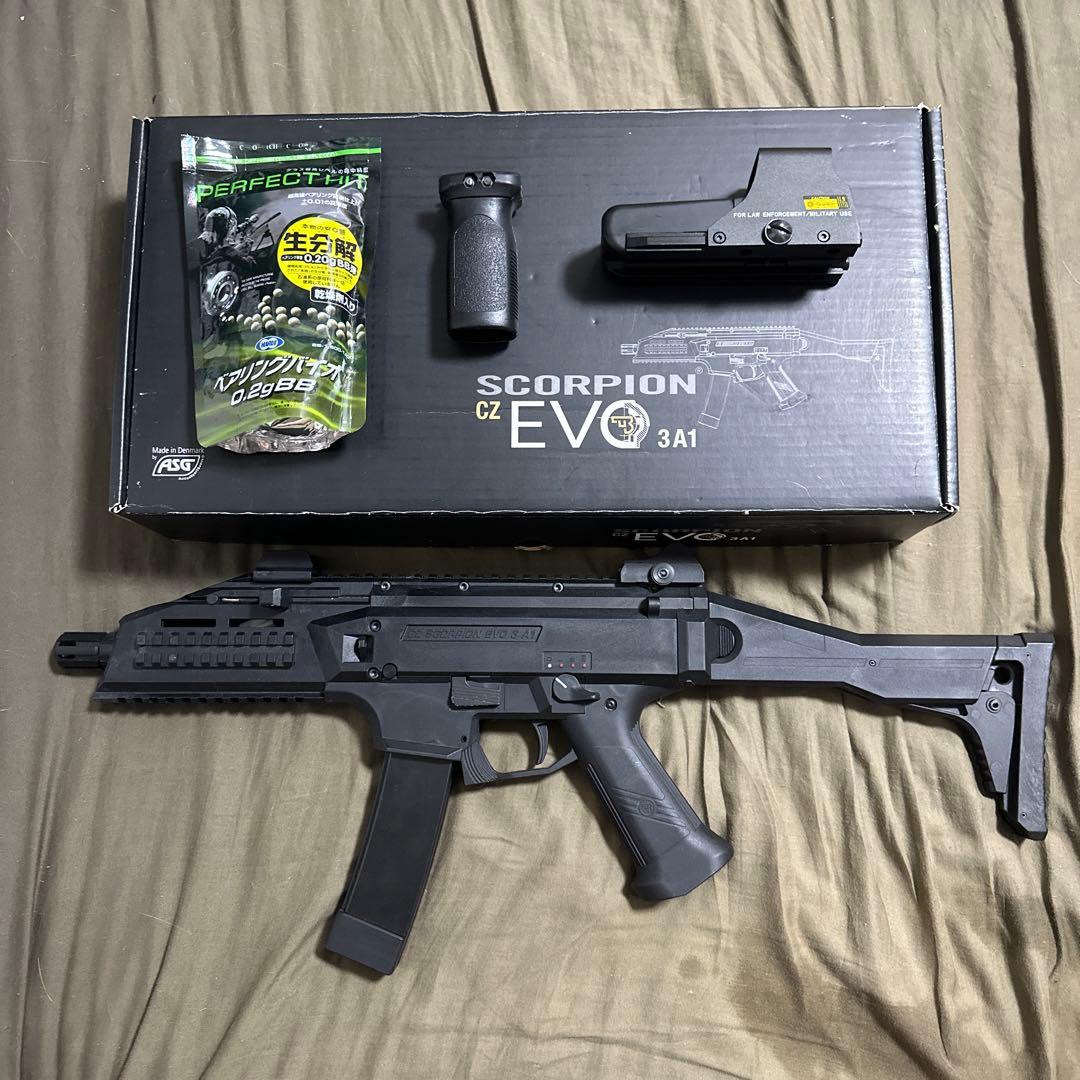 ASG 電動ガン SCORPION CZ EVO3A1 17832