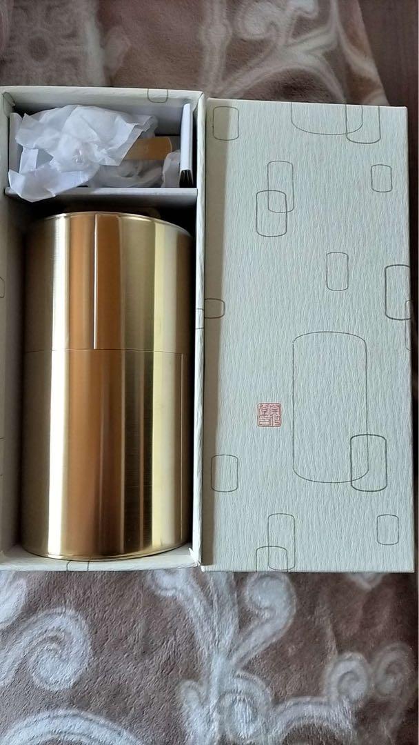 開化堂 珈琲缶 真鍮300g