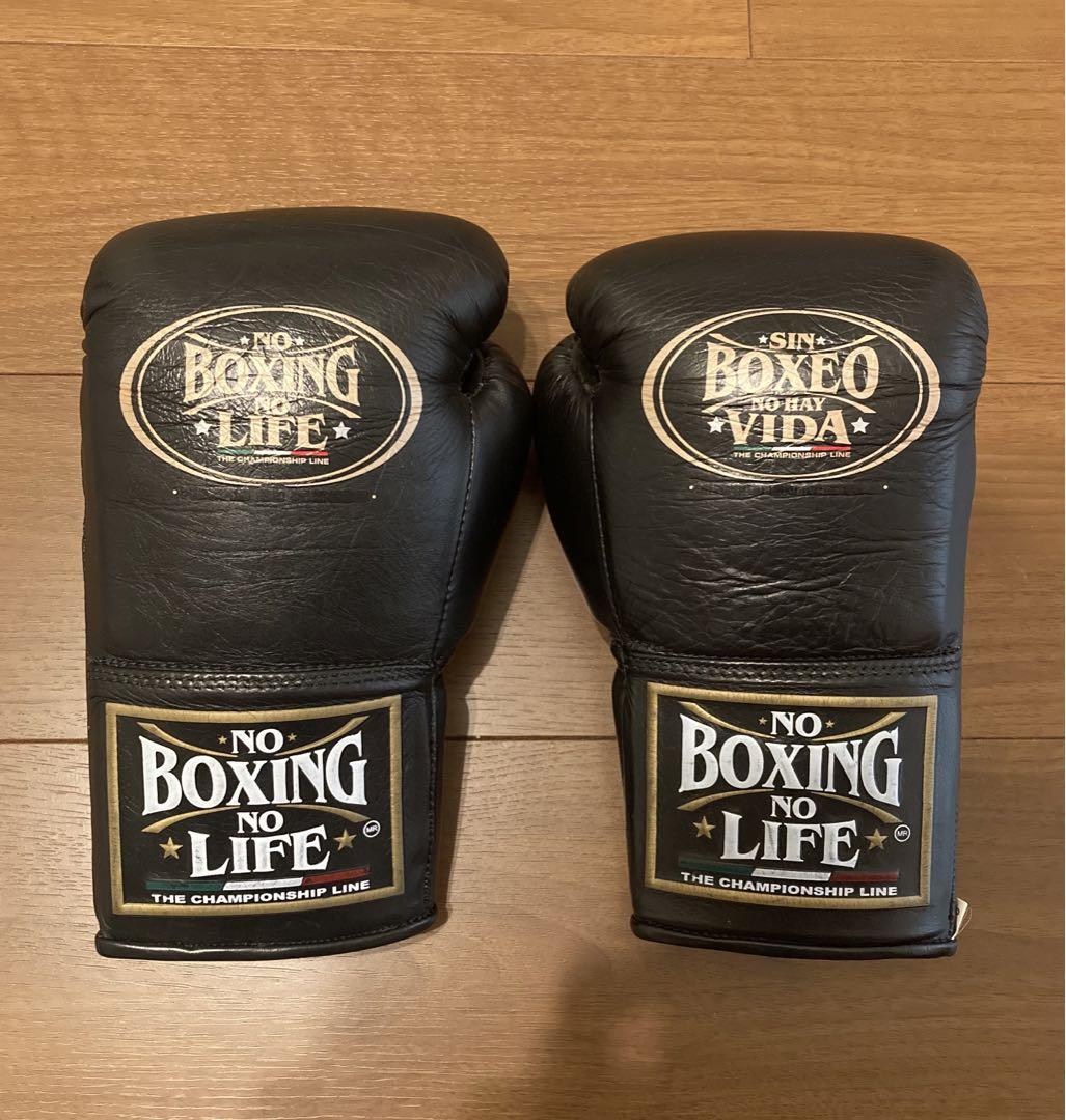 【美品】NO BOXING NO LIFE ボクシング グローブ8oz
