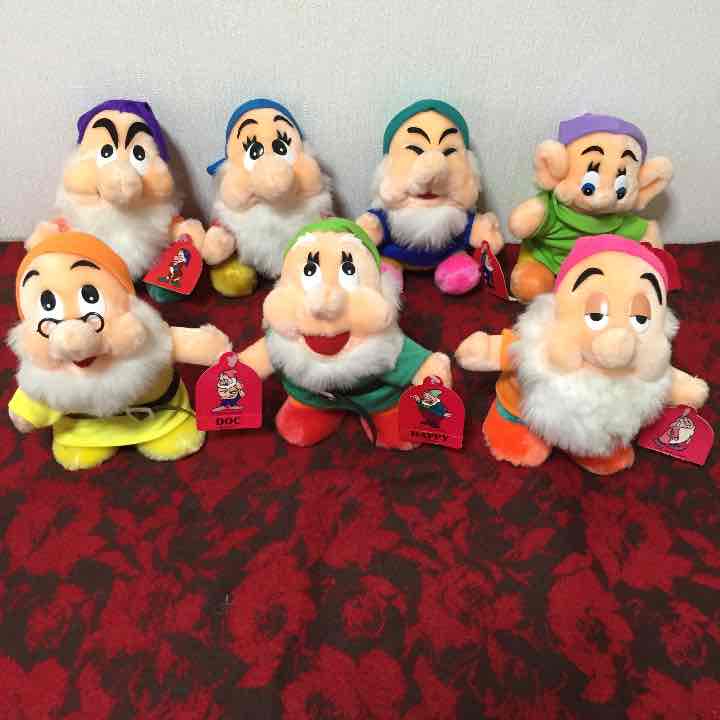 レア7人の小人ぬいぐるみSET