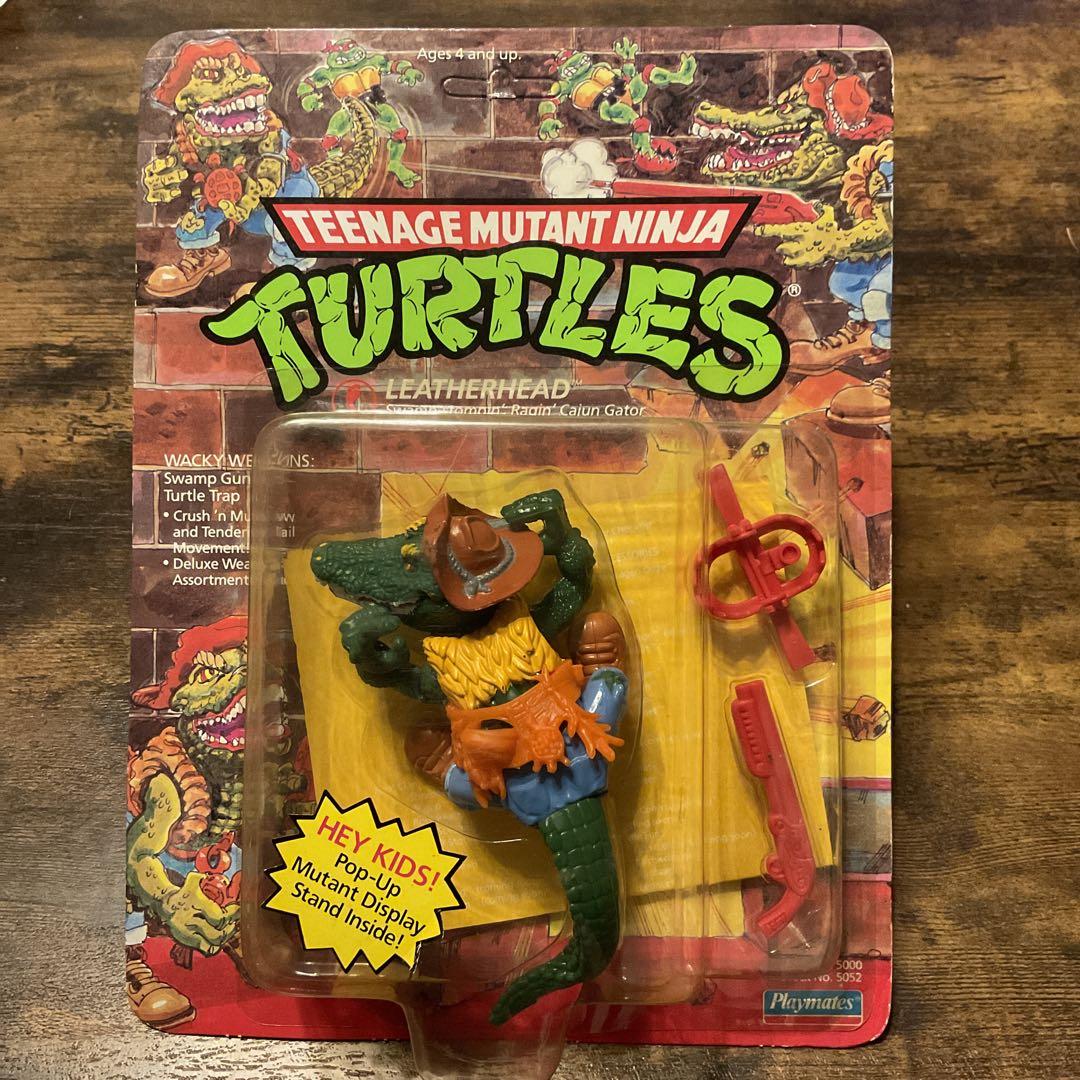 ◼️TMNT◼️タートルズ フィギュア アメトイ レザーヘッド pop up版