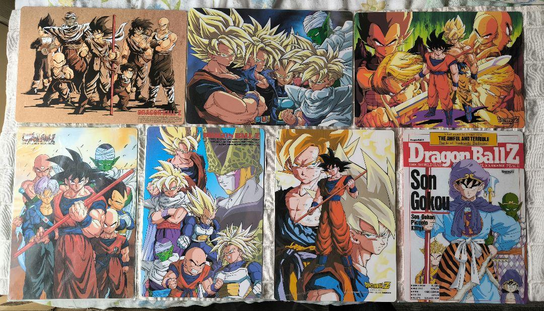 ⭕超希少☆当時品⭕ 新品未開封含む ドラゴンボール 下敷き 7種類 セット
