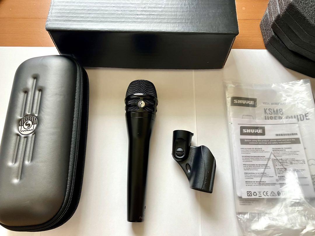 期間限定割引【付属品完備】SHURE - KSM8/B (Black)