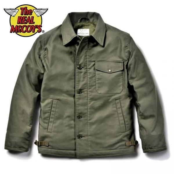 【新品】THE REAL McCOY'S／USN A-2 DECK JACKET