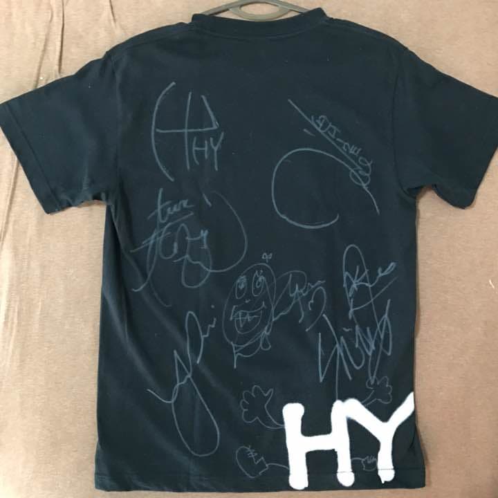 《貴重》HY 直筆サイン入りTシャツ