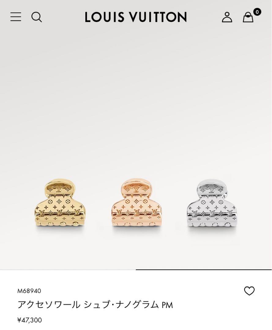 LOUIS VUITTON ヘアクリップ