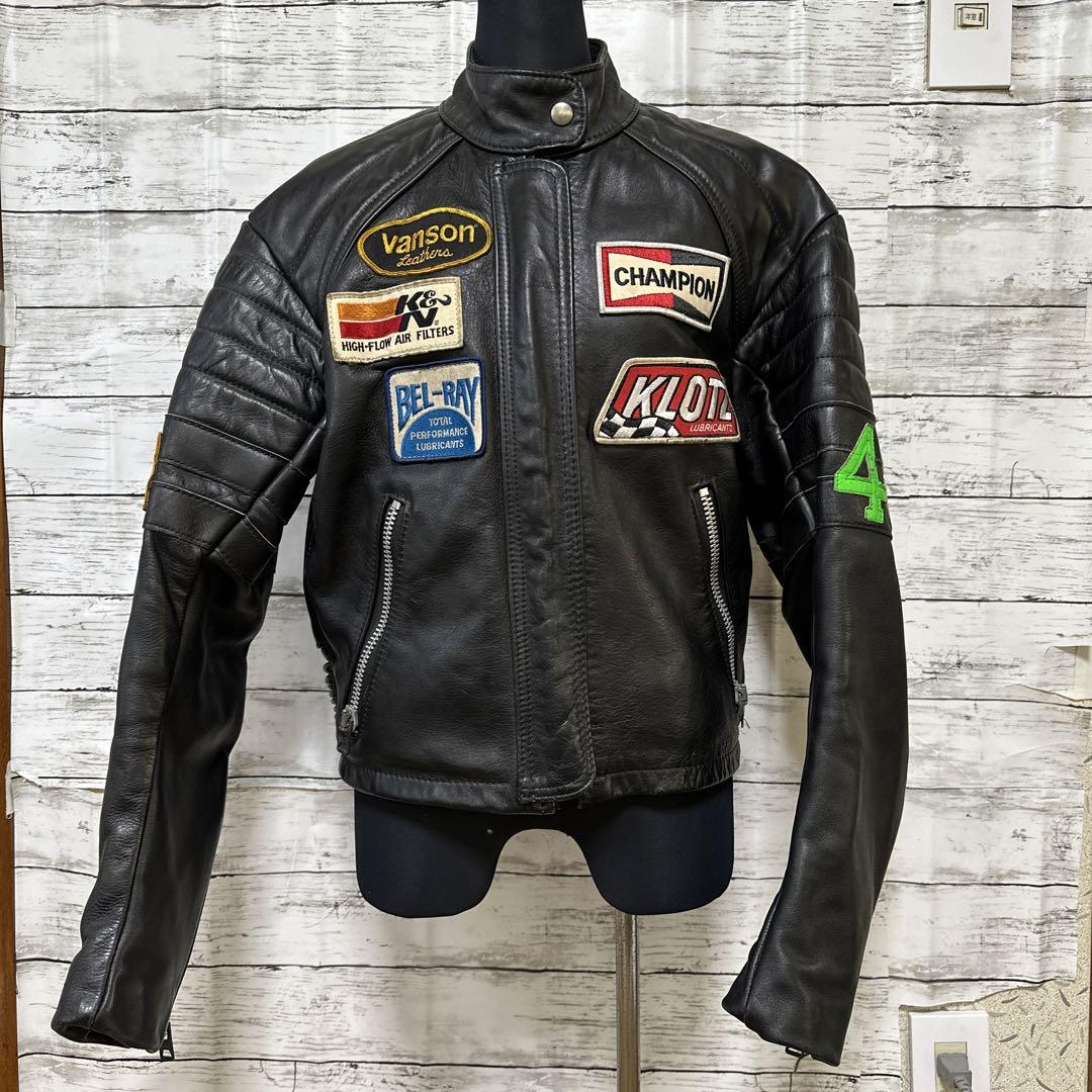 vanson 90s  ライダース　38  初期　美品