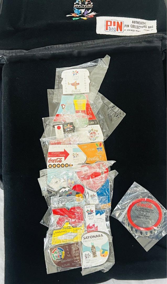 1998 長野オリンピック　ピンバッジ　コカコーラデイピン　正規品フルセット