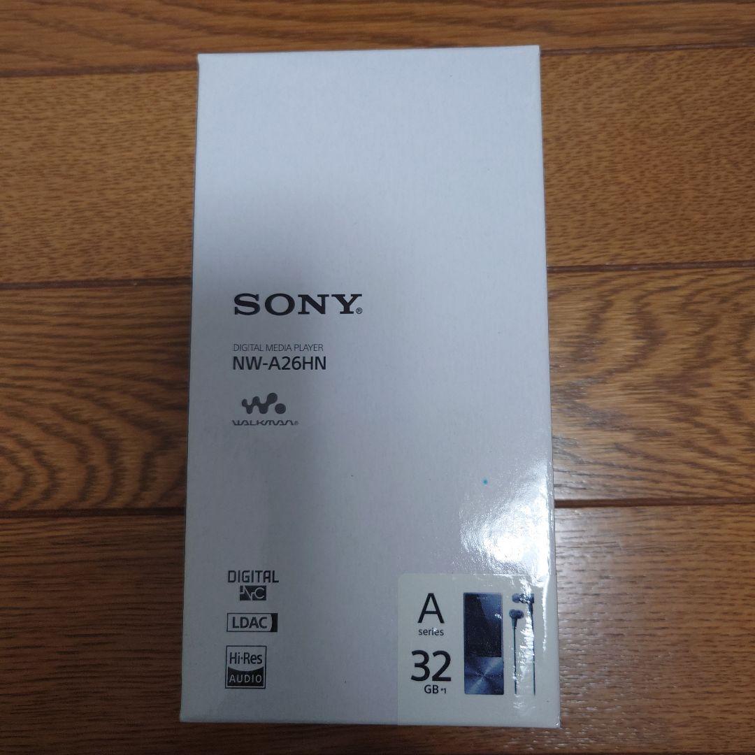 新品　SONY ウォークマン Aシリーズ NW-A26HN(B)