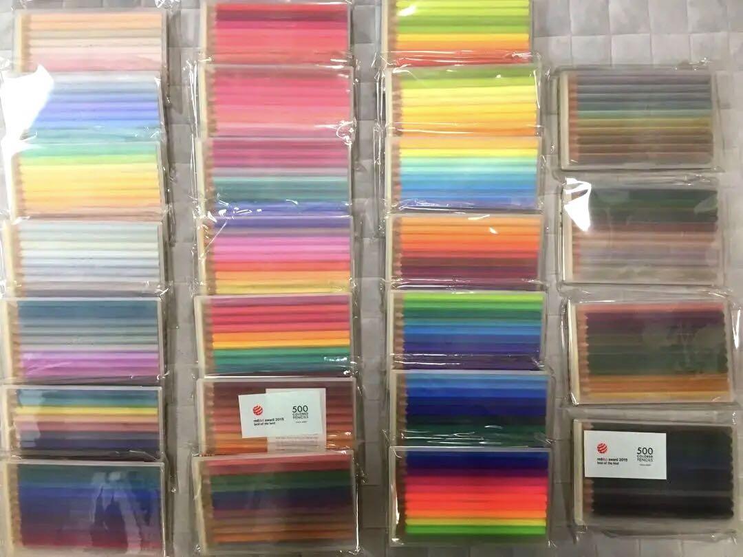 美品・未使用【フェリシモ 】色鉛筆500色　TOKYO SEED