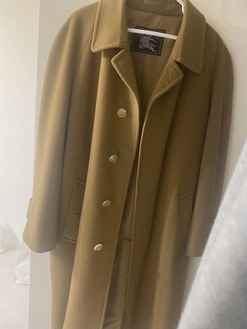 美品 BURBERRYS 80‘s ウールカシミヤ チェスターコート