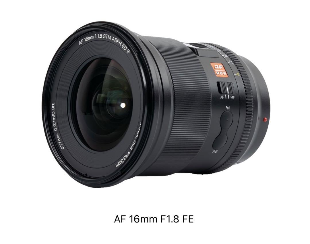 新品未開封AF 16mm F1.8 FE