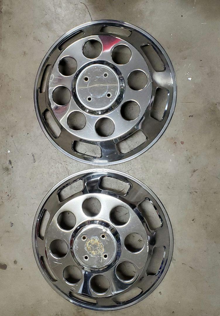 DXホイールキャップ 22.5 8穴 レトロ トラック デコトラ ホイールカバー