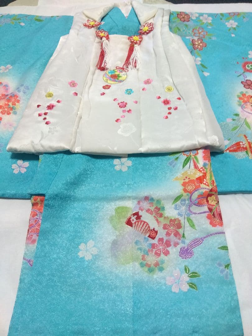専用　　七五三 3歳 正絹 着物 被布セット