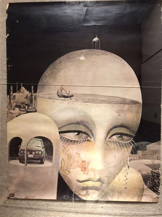 宇野亜喜良、１９７０大判ポスター