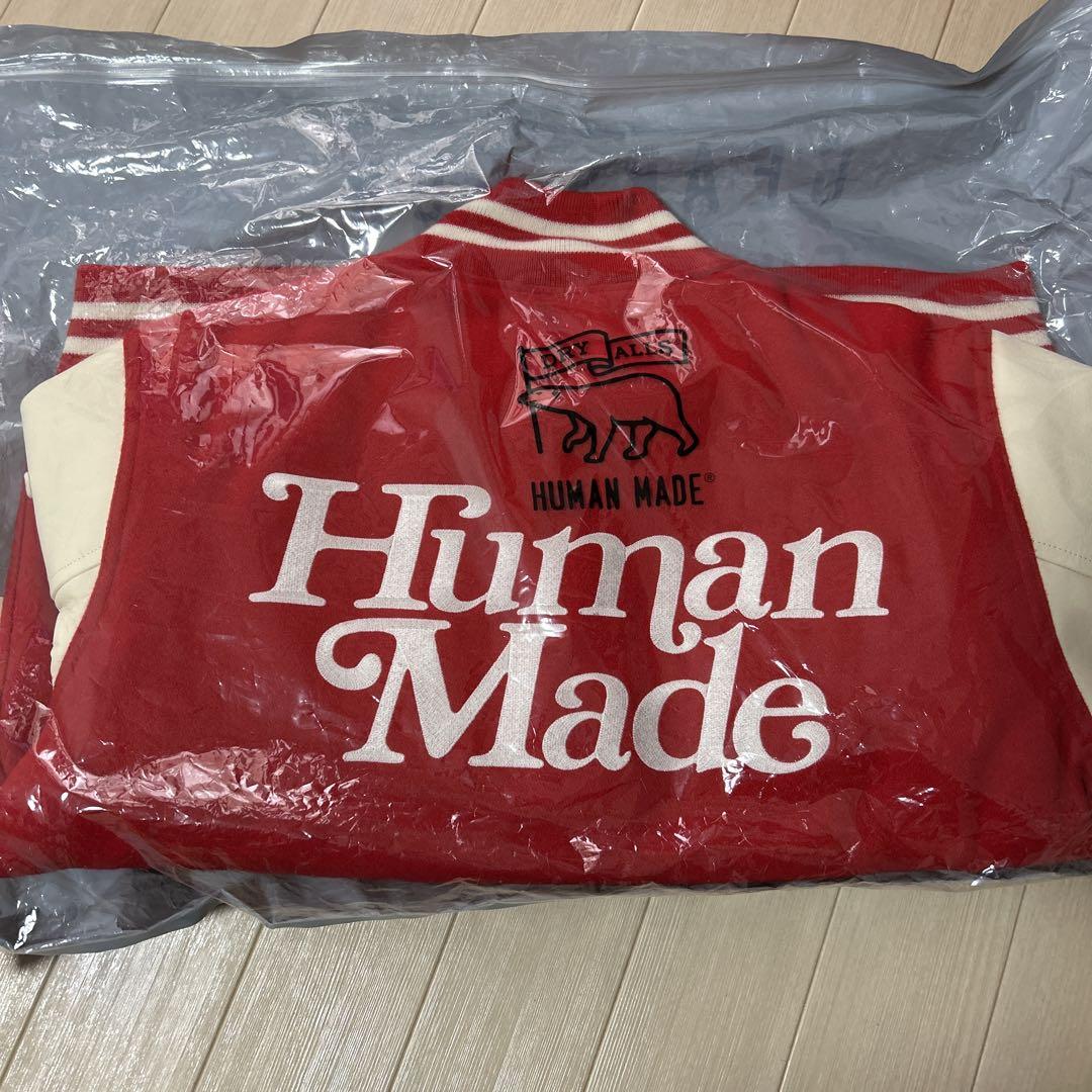 HUMAN MADE GirlsDon ’tCry college jacket