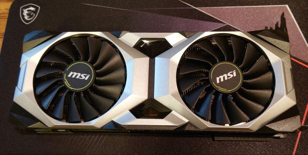 MSI RTX2080SUPER VENTU OC　動作確認済み