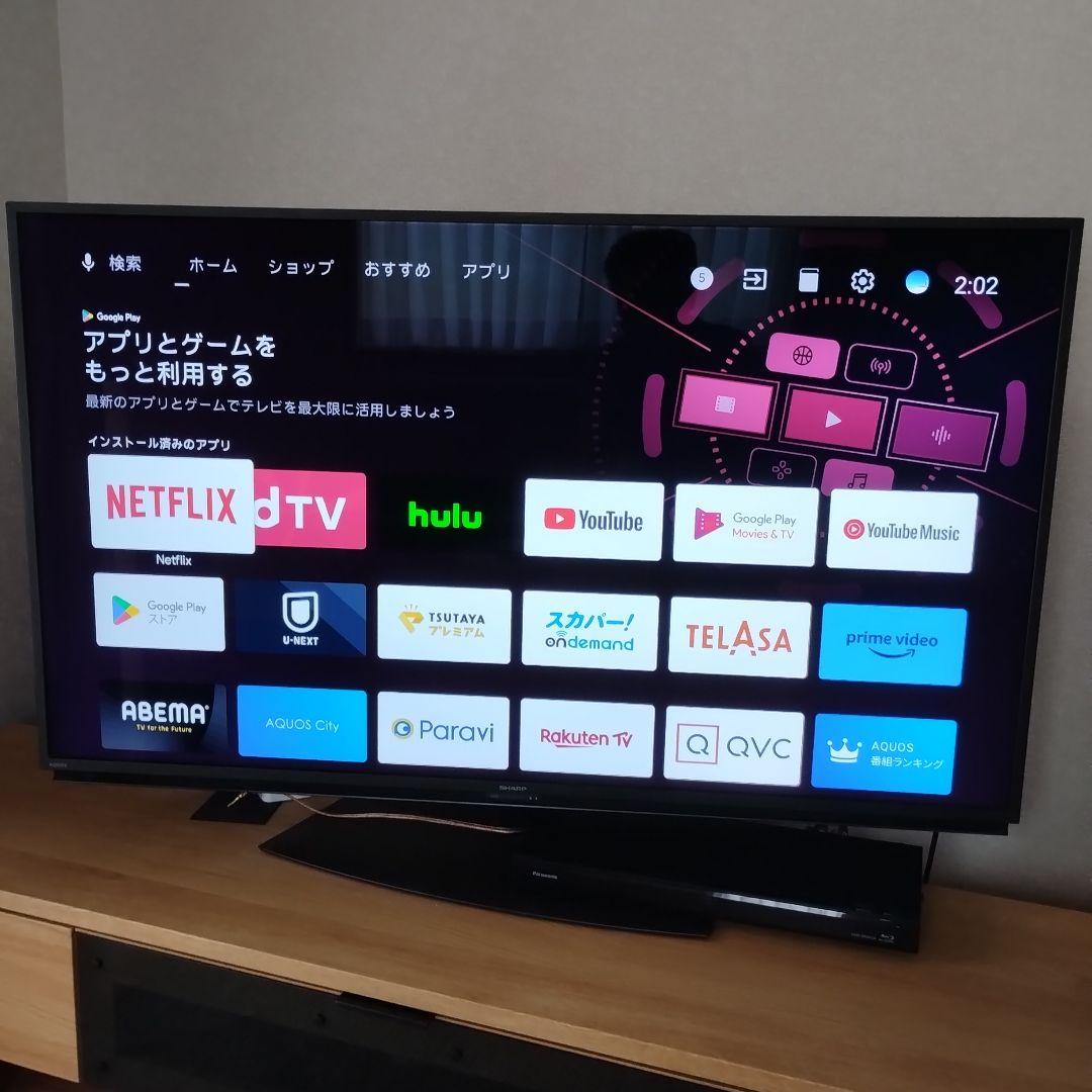 SHARP AQUOS AndroidTV 4K50液晶TV 4T-C50CN1
