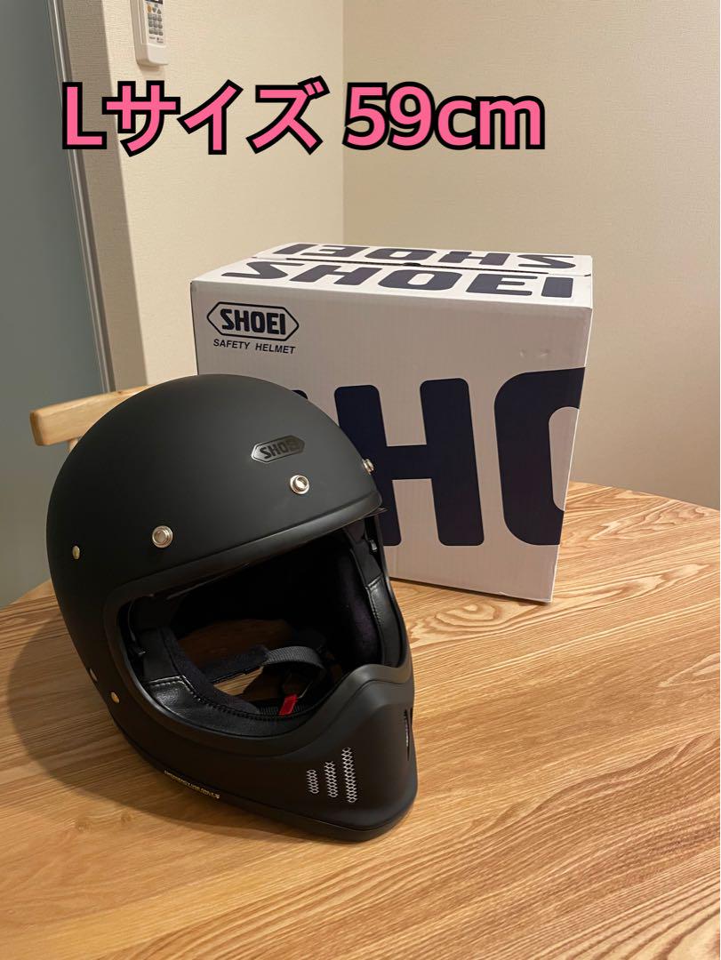 SHOEI フルフェイス EX-ZERO ヘルメット Lサイズ