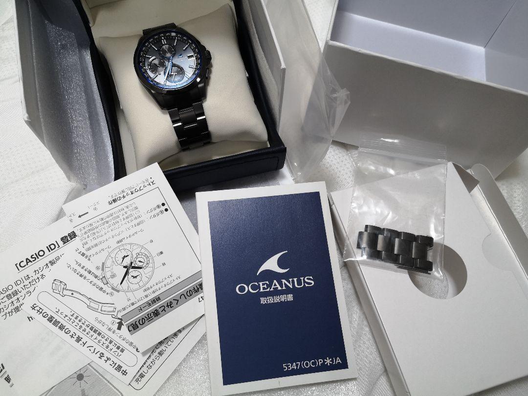 美品　CASIO　オシアナス　OCEANUS OCW-T2600B　電波ソーラー