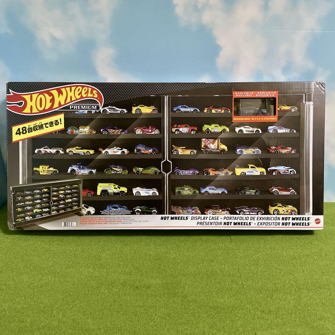 ホットウィール プレミアム ディスプレイケース　新品　未開封　ミニカー付き