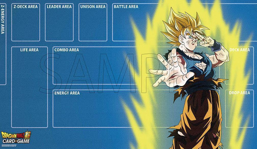 海外版ドラゴンボールカードゲーム　超サイヤ人孫悟空　海外PB限定プレイマット　②