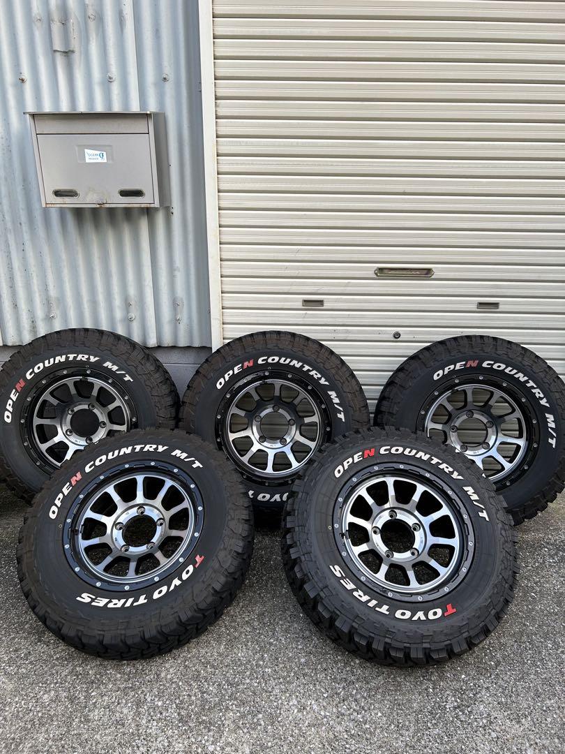 期間限定値下げ‼️ジムニーシエラホイール　ナイトローパワーM10パーシングJ5本