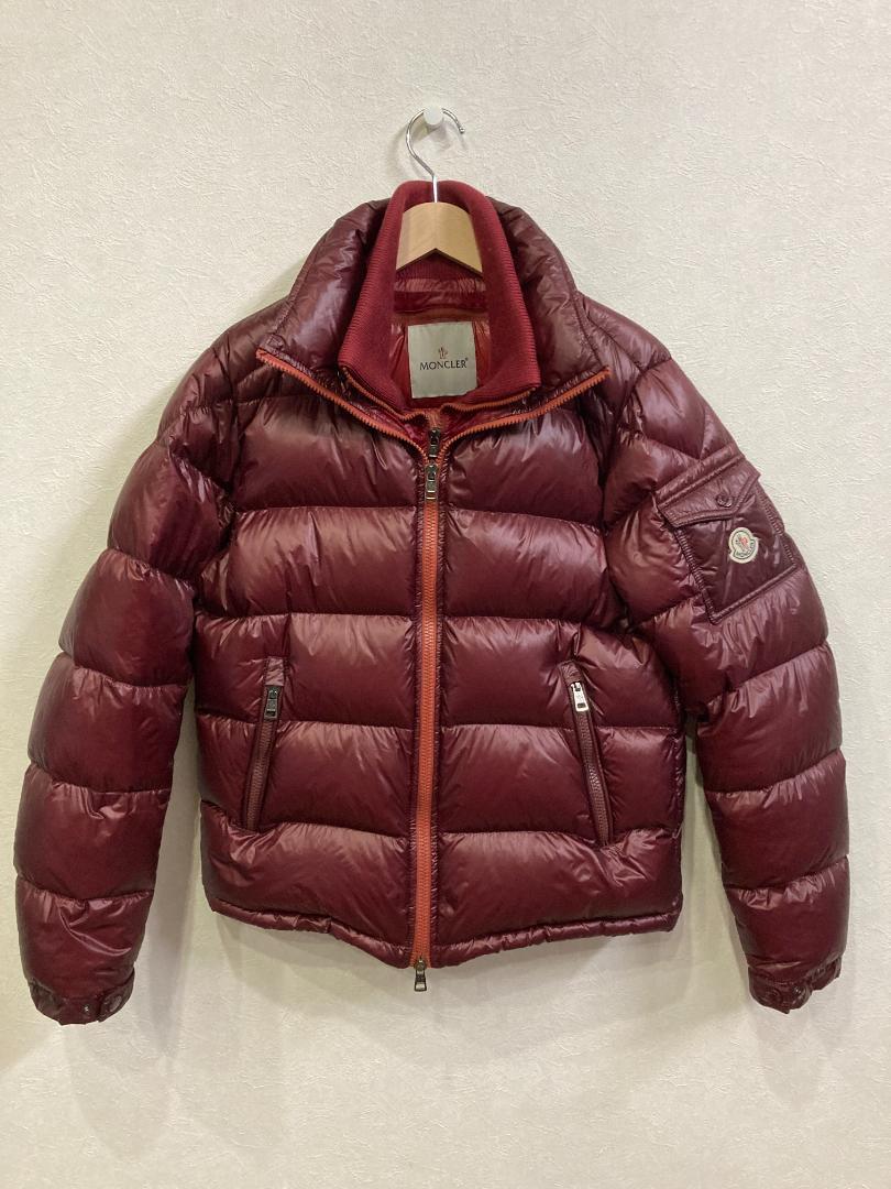 MONCLER　モンクレール　ワインレッド　ダウンジャケット