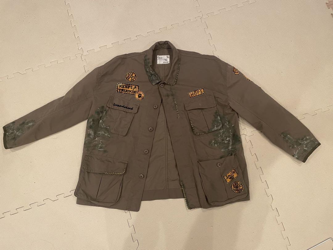 ポータークラシック 18SS ハンドワーク ヒッピー ウェザー ジャケット